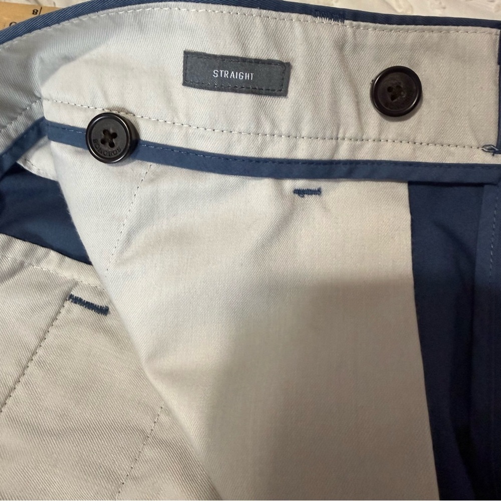 Bonobos Monday Men’s Straight Dress Pants Slacks Blue Size 32 x 30 - Picture 5 of 5